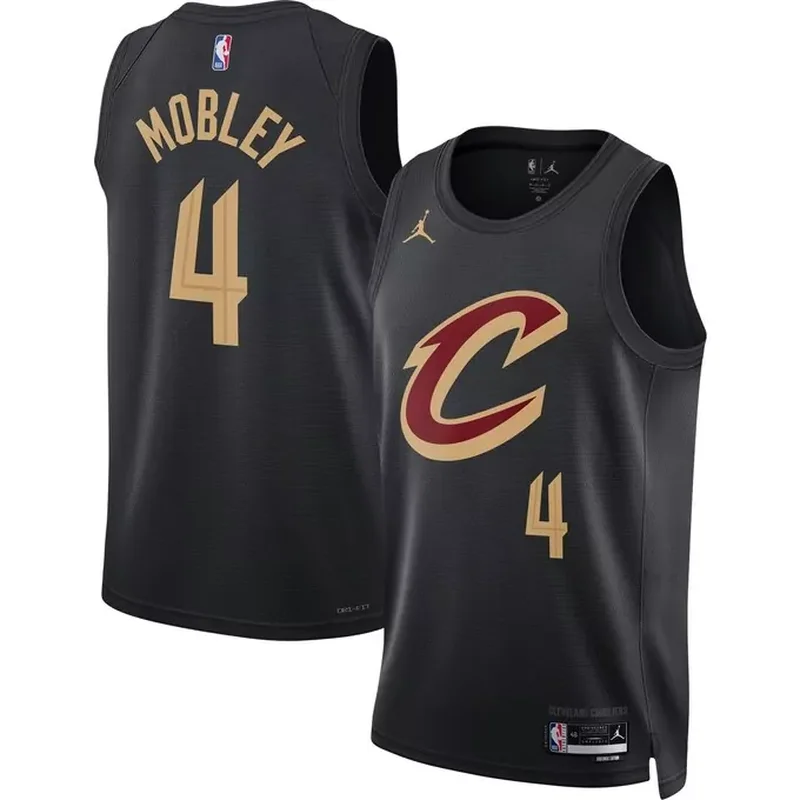 Donovan Mitchell Cleveland Cavaliers Jersey City Edition Wine - Image 5