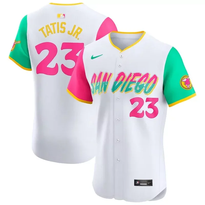 Fernando Tatis Jr San Diego Padres Infant City Connect Player Jersey White - Image 3