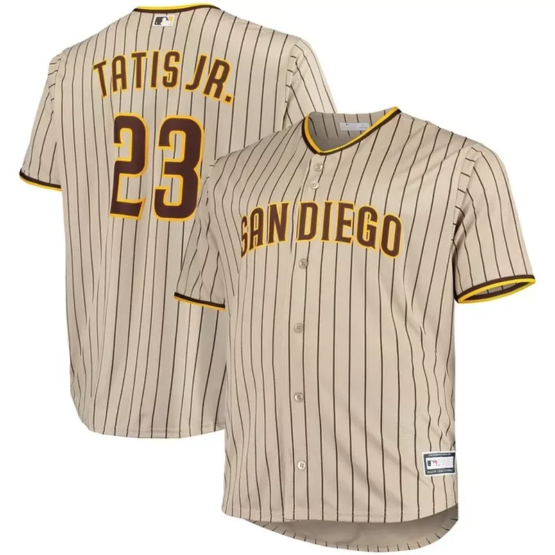 Fernando Tatis Jr San Diego Padres Player Jersey Sand