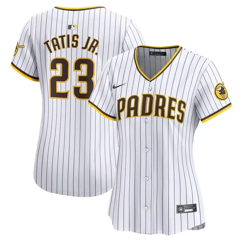 San Diego Padres Infant Home Game Jersey White - Image 3