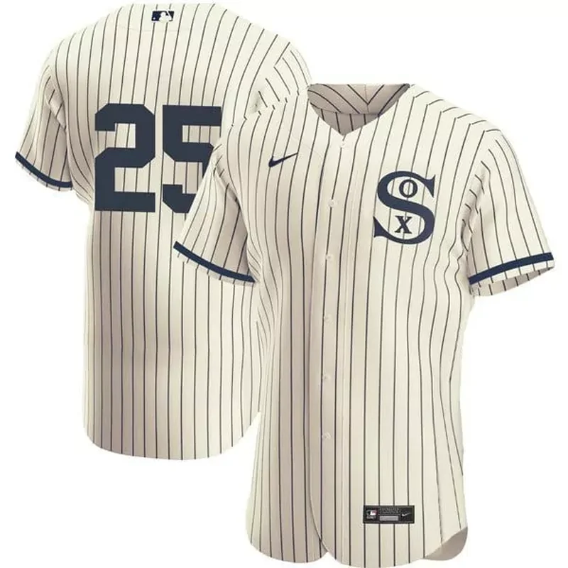 Flex White Gold Luis Robert chicago White sox Black Gold jersey all stitched - Image 3