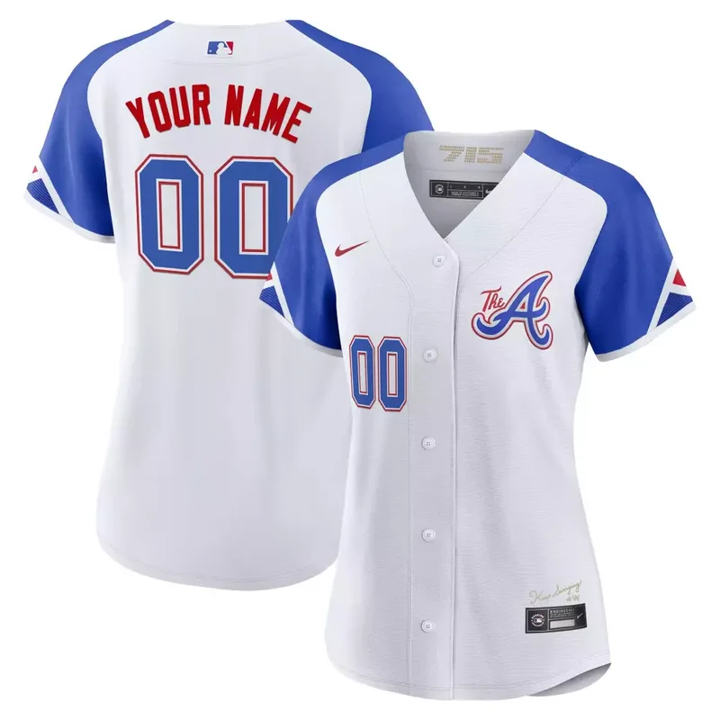 Flex Base Atlanta Braves 2023 City Connect Custom Jersey All Stitched - Image 3