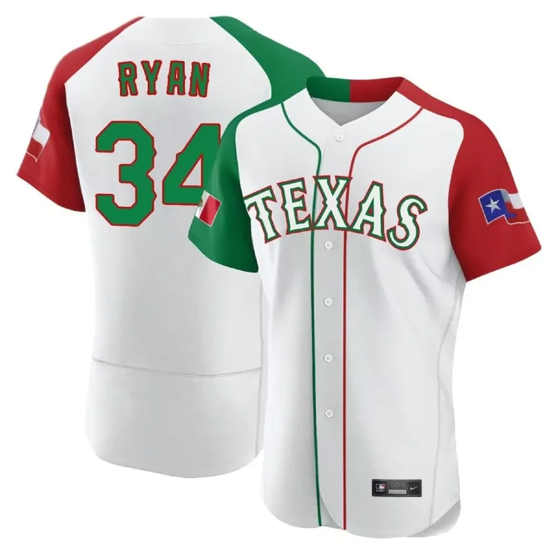 Flex Base Corey Seager Texas Rangers Mexican White Alternate Collection Jersey All Stitched - Image 5