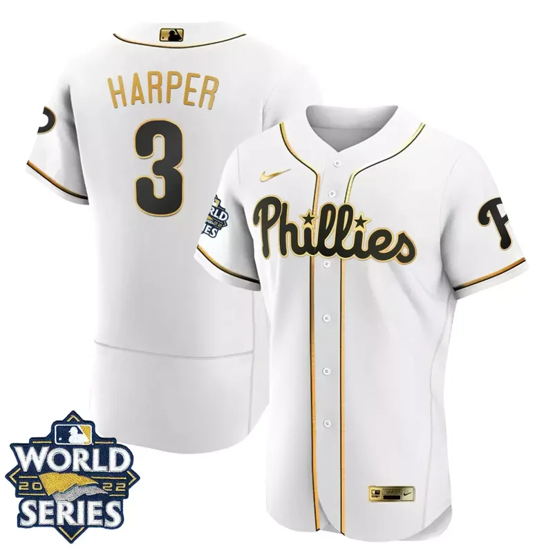 Flex Base J T Realmuto Youth s Philadelphia Phillies 2022 World Series Home Player Jersey All Stitched - Image 3