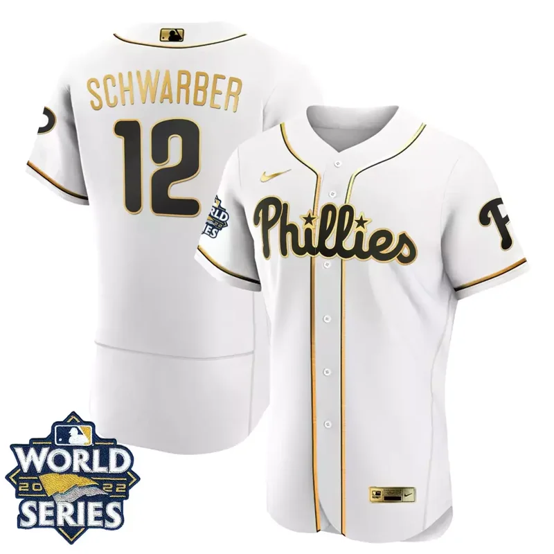 Flex Base J T Realmuto Youth s Philadelphia Phillies 2022 World Series Home Player Jersey All Stitched - Image 5