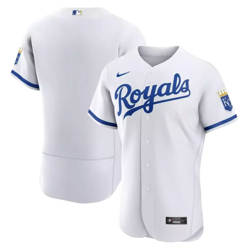 Flex Base Kansas City Royals Light Blue Custom Jersey All Stitched - Image 5