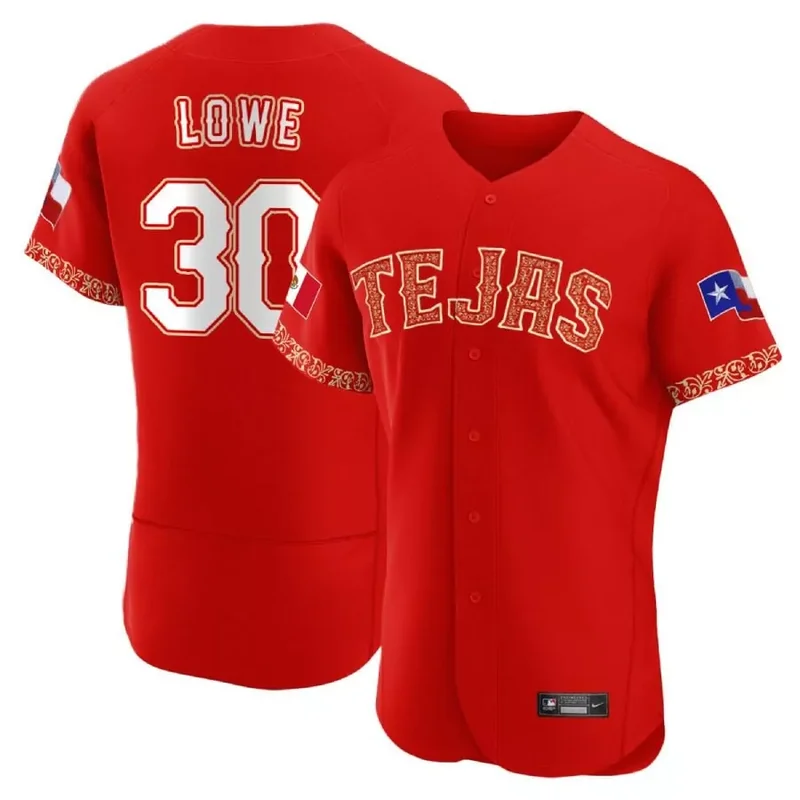 Flex Base Nathaniel Lowe Men s Texas Rangers Mexican Heritage Night Jersey All Stitched
