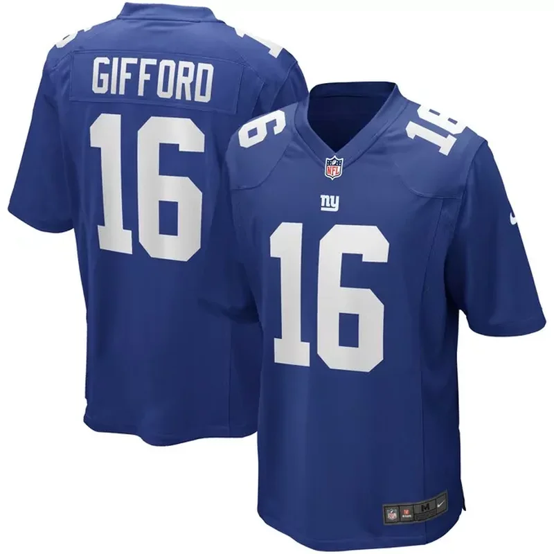 Tiki Barber New York Giants Womens Classic Retired Player Game Jersey Royal - Image 5