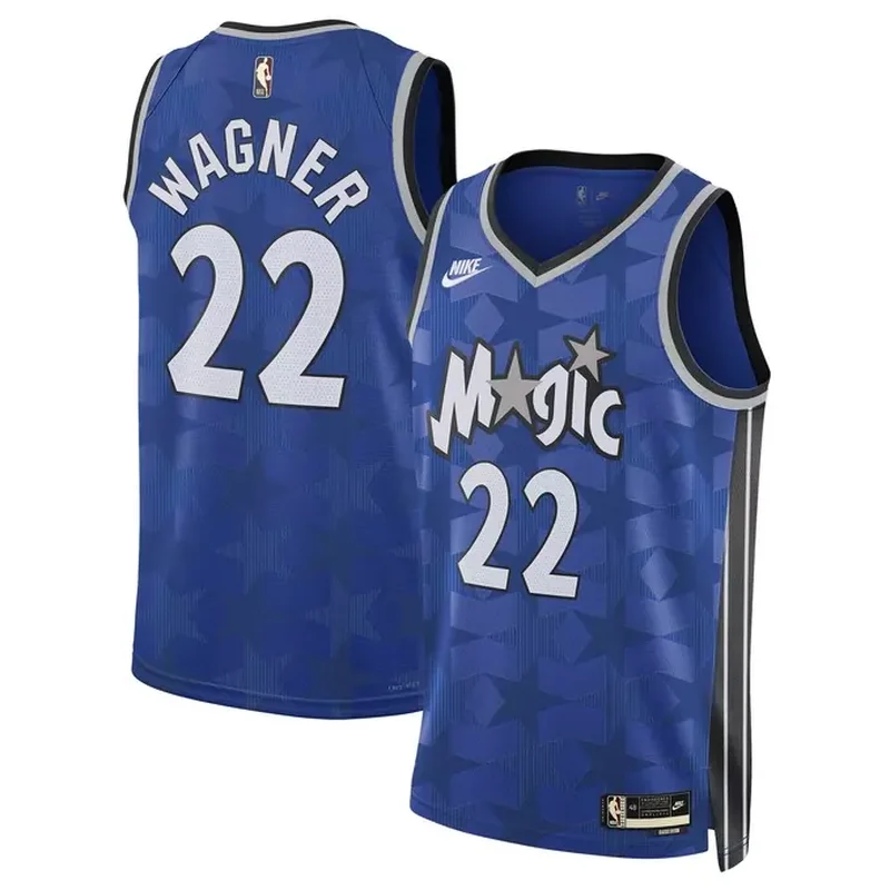 Paolo Banchero Orlando Magic Fast Break Player Jersey Icon Edition Black - Image 2