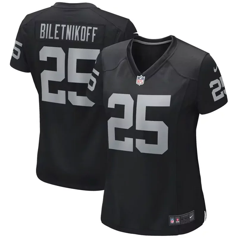 Malcolm Koonce Las Vegas Raiders Womens Game Jersey Black - Image 4