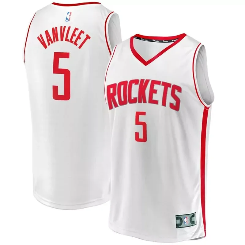 Fred VanVleet Houston Rockets Fast Break Player Jersey Association Edition White