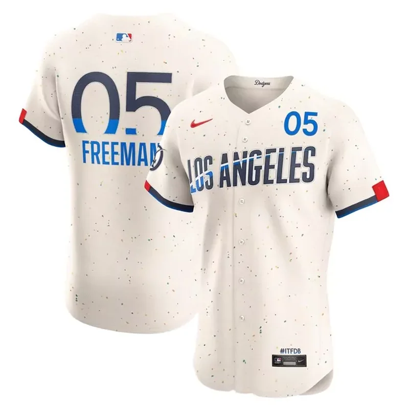 Freddie Freeman Los Angeles Dodgers Home Game Player Jersey White - Image 5