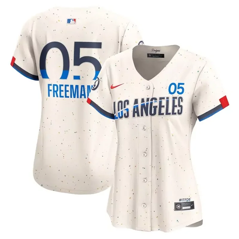 Los Angeles Dodgers Home Elite Custom Jersey White - Image 4