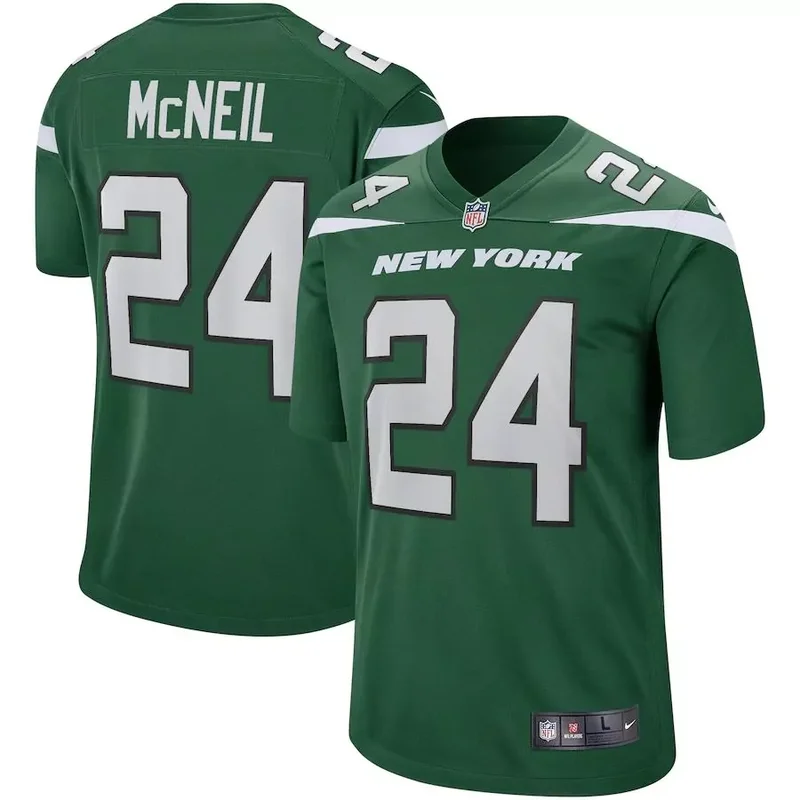 New York Jets Quincy Enunwa Black 2019 Color Rush Legend Jersey - Mens - Image 2