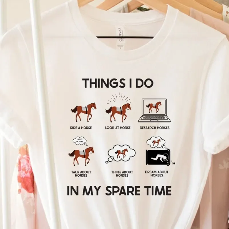 Funny Horse Rider Gift Riding Lover Horseback T-Shirt Hoodie Sweater Sport