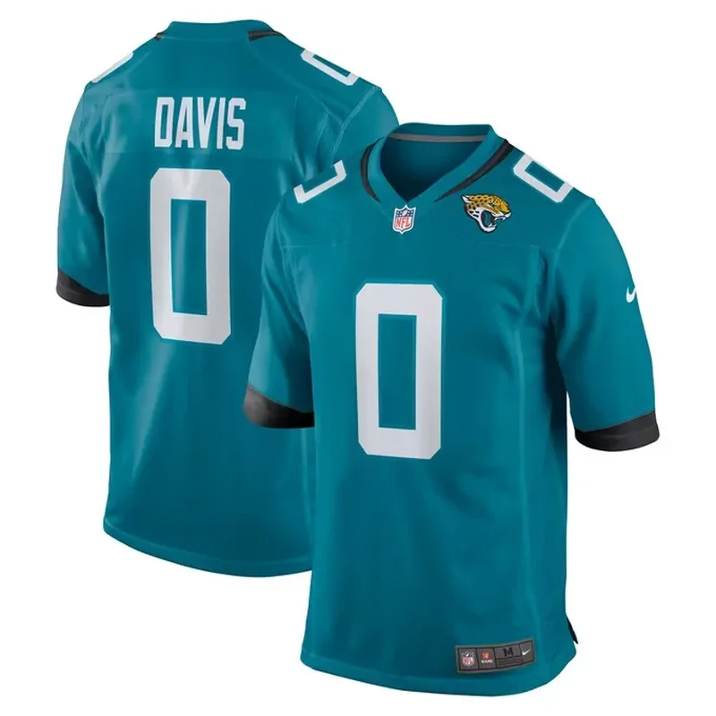 Maurice Jones-Drew Jacksonville Jaguars Womens Prowler Throwback Retired Player Game Jersey Teal - Image 3