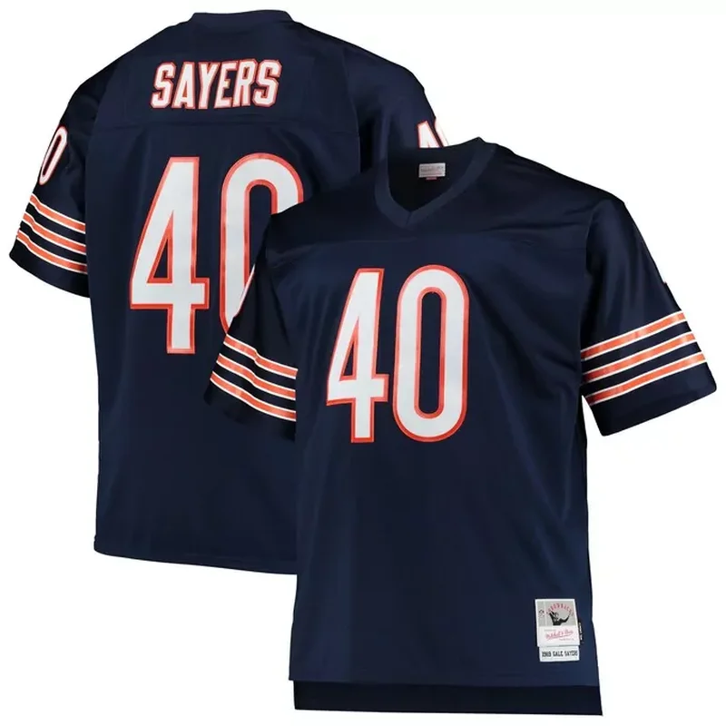 Gale Sayers Chicago Bears 1969 Retired Player Jersey Navy