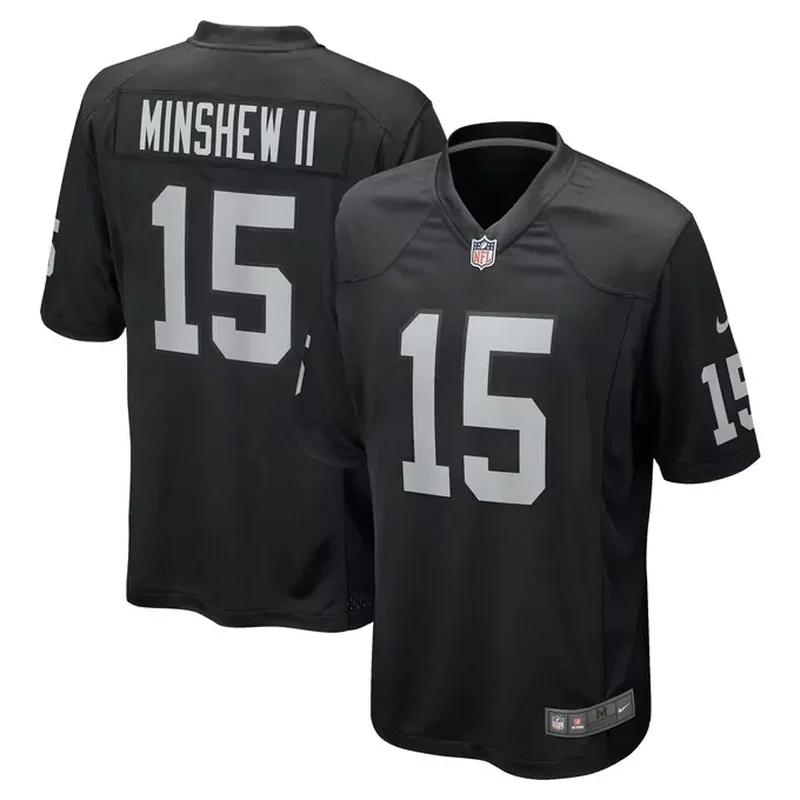 Gardner Minshew II Las Vegas Raiders Team Game Jersey Black