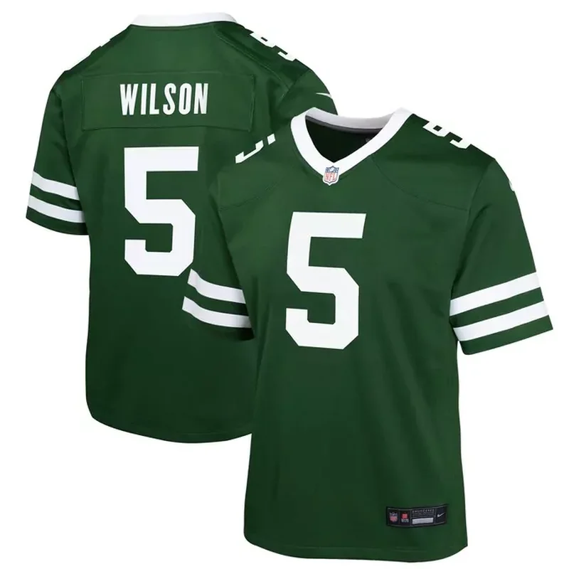 Aaron Rodgers New York Jets Game Jersey White - Image 2