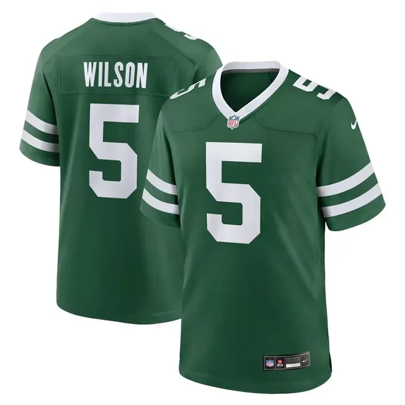 Garrett Wilson New York Jets Game Jersey Legacy Green