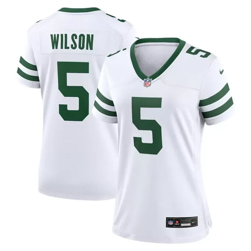 Quinnen Williams New York Jets Alternate Game Jersey Legacy Black - Image 5