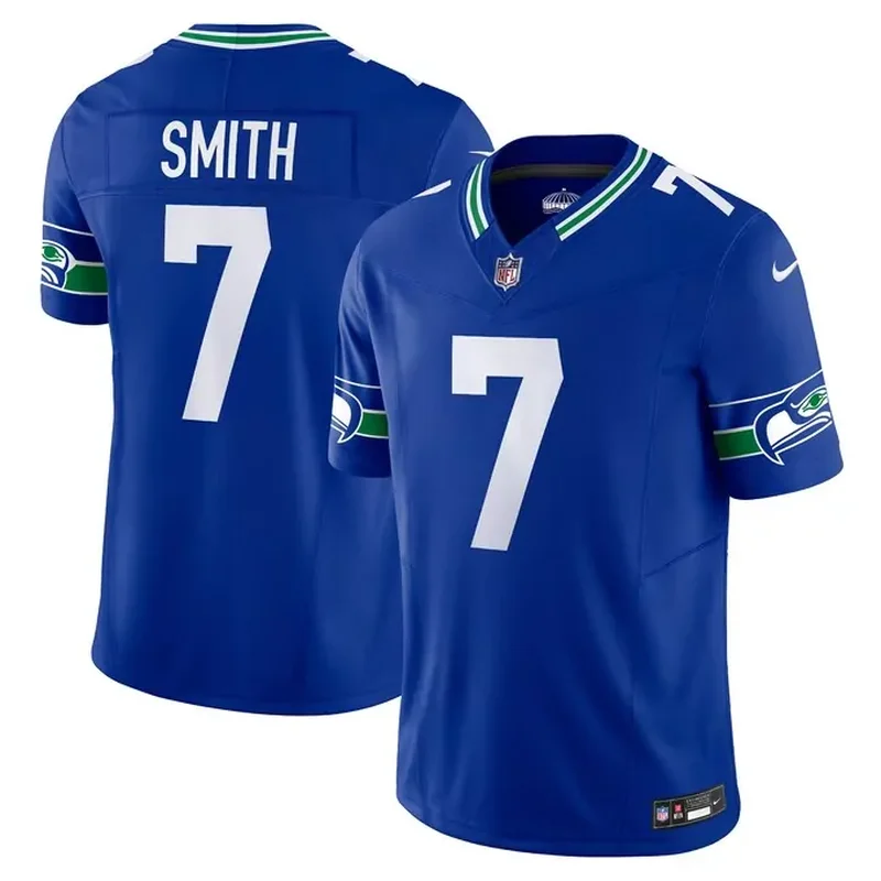 Geno Smith Seattle Seahawks Alternate Vapor Fuse Jersey Royal