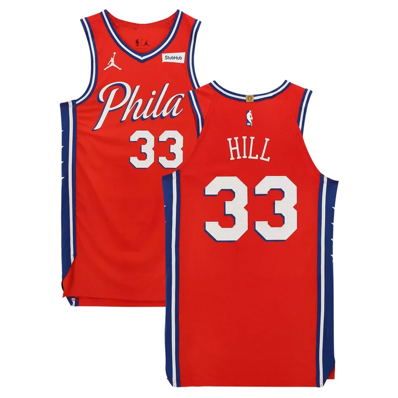 Jaden Springer Philadelphia 76ers 2021 NBA Draft First Round Pick Fast Break Jersey Royal - Icon Edition NBA - Image 2