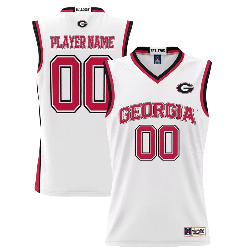 Georgia Bulldogs Gameday Greats Nil Pick-a-player Jersey - White - Image 4