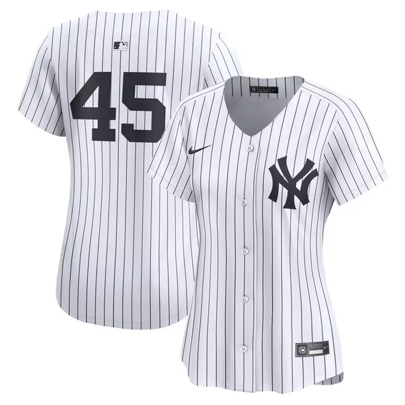 Anthony Volpe New York Yankees Home Elite Jersey White - Image 4