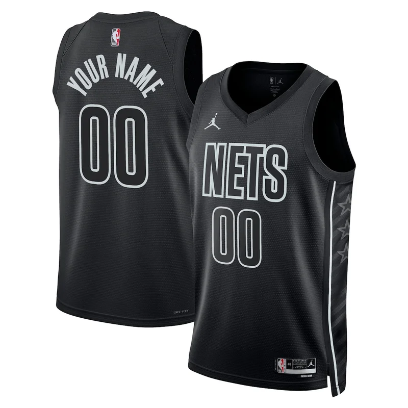 Brooklyn Nets Icon Edition Jersey - Black - Nic Claxton - Unisex - Image 3