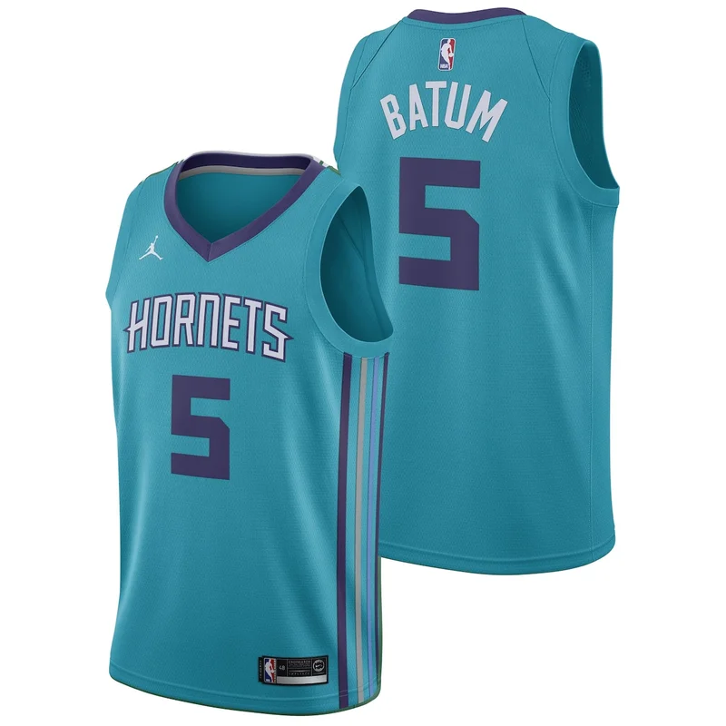 Charlotte Hornets Jordan Statement Edition Jersey - Purple - Lamelo Ball - Unisex - Image 5