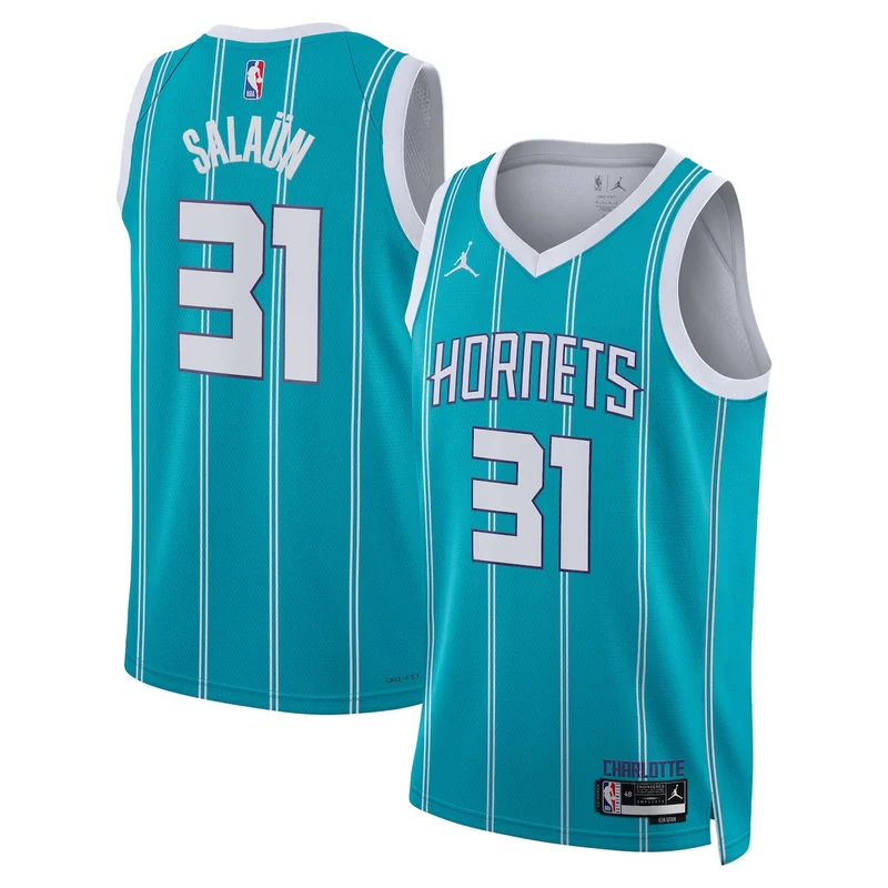 Charlotte Hornets Jordan Association Edition Jersey - White - Lamelo Ball - Image 5