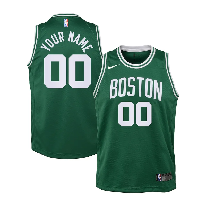 Boston Celtics Icon Edition Jersey - Kelly Green - Jayson Tatum - Unisex - Image 3