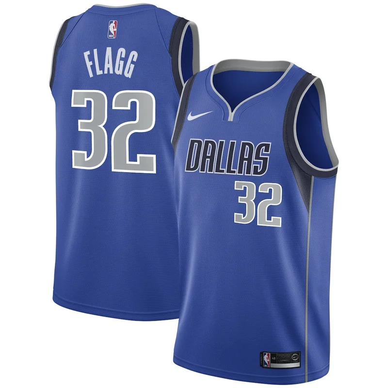 Dallas Mavericks Icon Edition Jersey - Blue - D'Angelo Russell - Unisex - Image 4