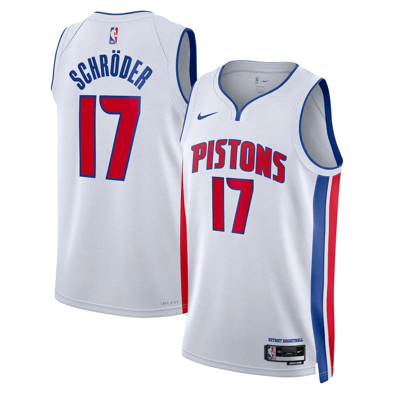 Detroit Pistons Association Edition Jersey - White - Jaden Ivey - Unisex - Image 4