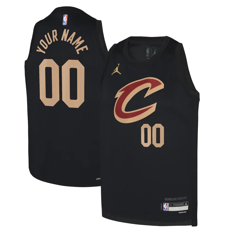 Cleveland Cavaliers Jordan Statement Edition Jersey - Black - Darius Garland - Unisex - Image 5