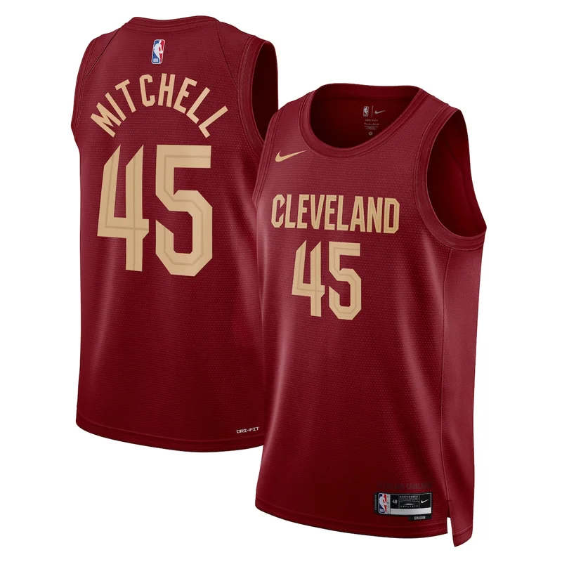 Cleveland Cavaliers Icon Edition Jersey - Maroon - Darius Garland - Unisex - Image 2
