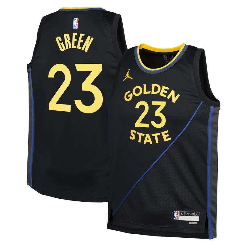Golden State Warriors Jordan 2024/25 Statement Edition Jersey - Black - Stephen Curry - Unisex - Image 2