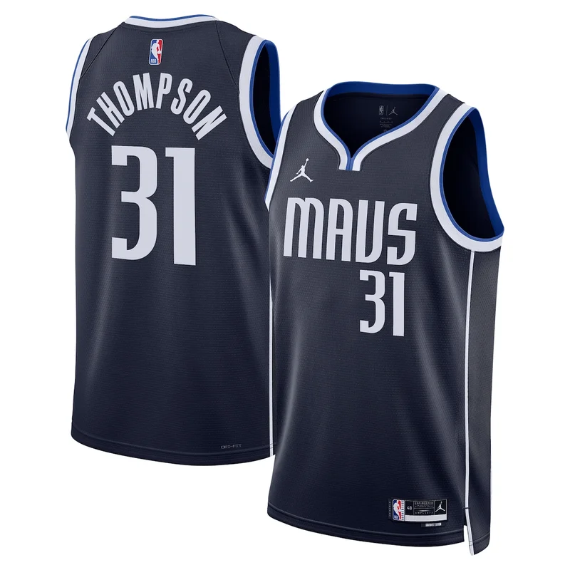 Dallas Mavericks Jordan Statement Edition Jersey - Navy - Anthony Davis - Unisex - Image 5