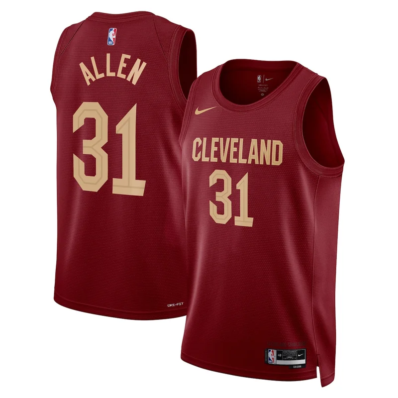Cleveland Cavaliers Icon Edition Jersey - Maroon - Darius Garland - Unisex - Image 4