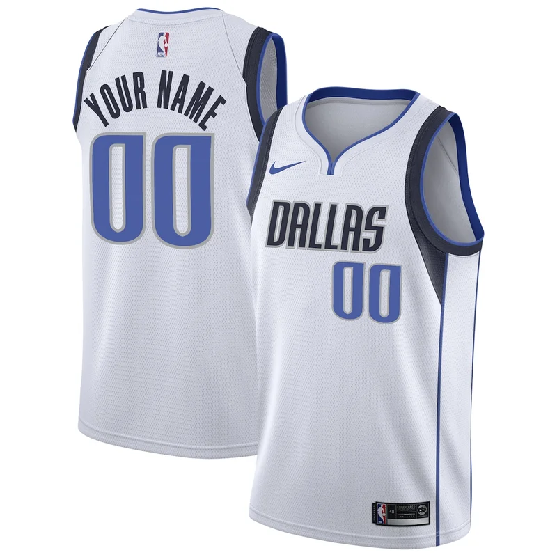 Dallas Mavericks Association Edition Jersey - White - Kyrie Irving - Unisex - Image 5
