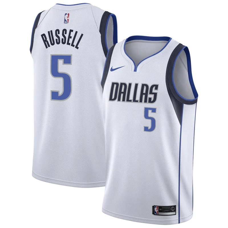 Dallas Mavericks Association Edition Jersey - White - Anthony Davis - Unisex - Image 4
