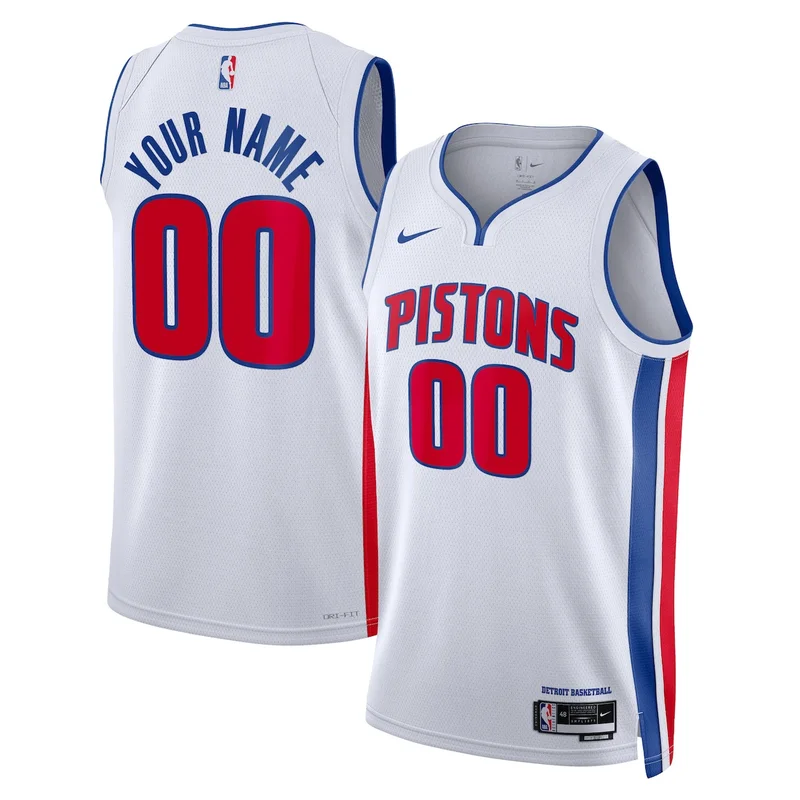 Detroit Pistons Association Edition Jersey - White - Jaden Ivey - Unisex - Image 3