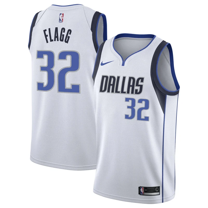 Dallas Mavericks Association Edition Jersey - White - Kyrie Irving - Unisex - Image 3