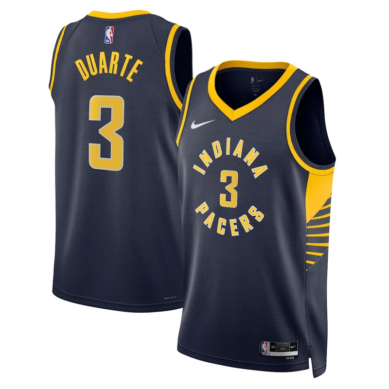 Indiana Pacers Icon Edition Jersey - Navy - Tyrese Haliburton - Unisex