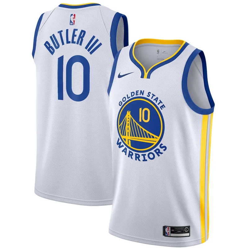 Golden State Warriors Association Edition Jersey - White - Jimmy Butler Iii