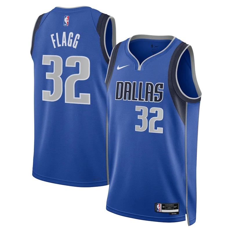 Dallas Mavericks Icon Edition Jersey - Blue - D'Angelo Russell - Unisex - Image 3