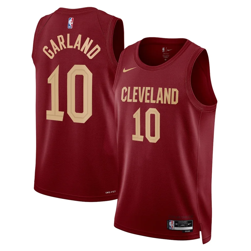 Cleveland Cavaliers Icon Edition Jersey - Maroon - Darius Garland - Unisex