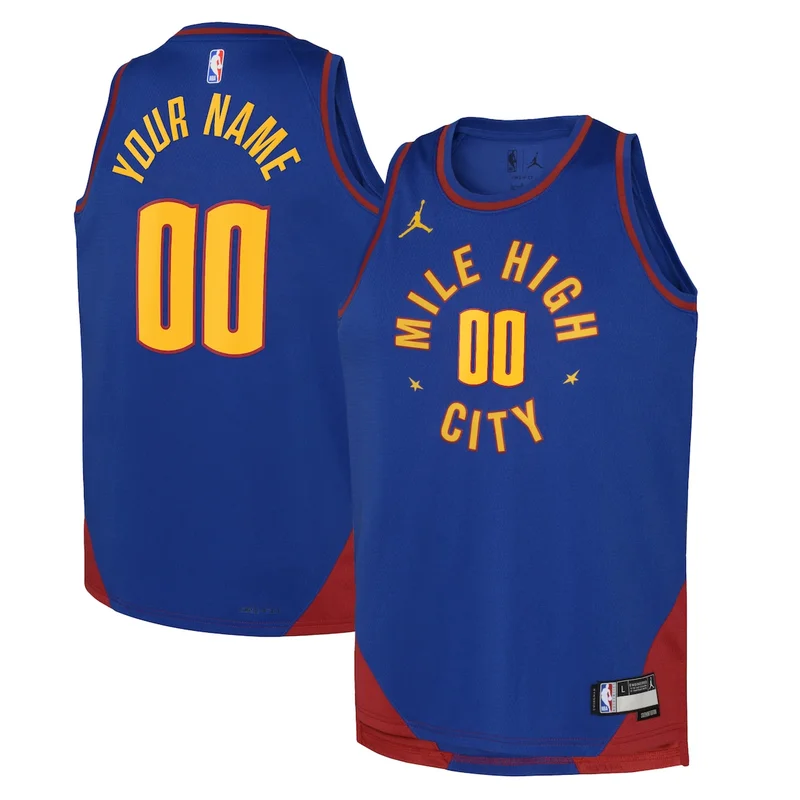 Denver Nuggets Jordan Statement Jersey 22 - Custom