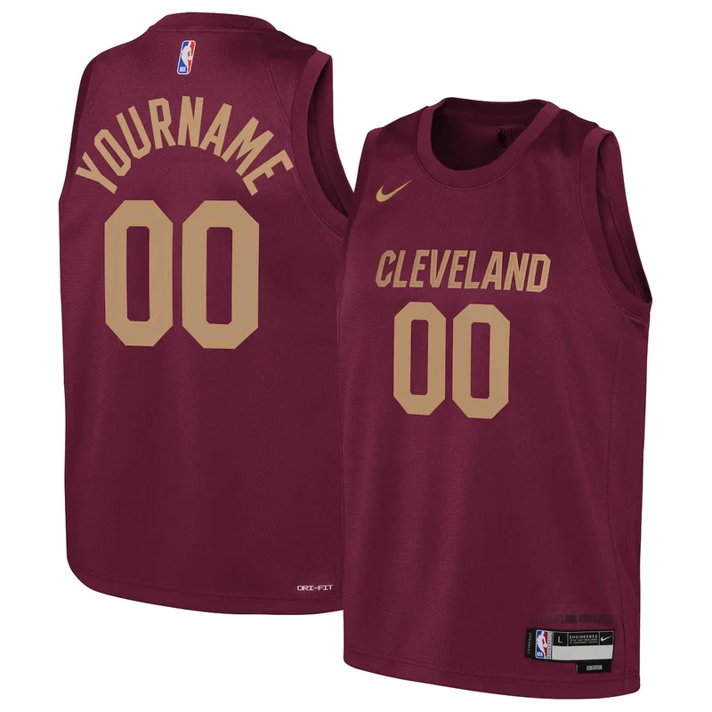 Cleveland Cavaliers Icon Edition Jersey - Maroon - Lonzo Ball - Image 3
